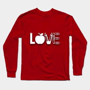 Love Teacher Long Sleeve T-Shirt